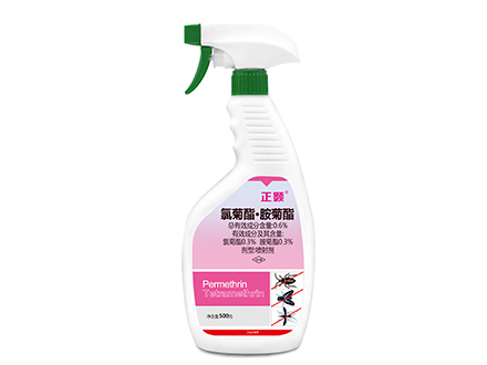 0.6%氯菊酯·胺菊酯杀虫喷射剂